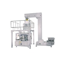 Machine d'emballage verticale automatique pour sachets de thé, de qualité alimentaire, avec étiqueteuse pour emballages en film et en papier
