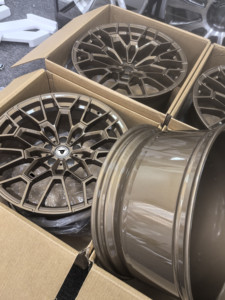 Personalisierte 18 19 20 Zoll Satin Bronze 827m M4 Geschmiedete Felgen für BMW M3 M4 CSL X3 X3M X4 X5 5er 7er Serie F10 G63 530e 530i 540i M550i - Product Image 4