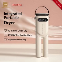 Sèche-linge portable pliable mini pour la maison, le dortoir, les vêtements de bébé, séchage rapide, sèche-linge électrique pour vêtements
