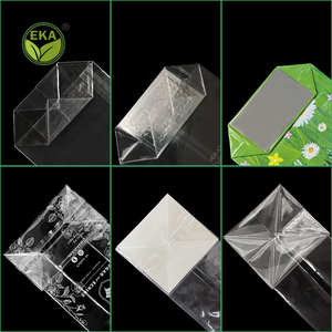 Personnalisé Plié Transparent <span class=keywords><strong>Oppp</strong></span> Bopp Cellophane Coin Renfort Conseil Alimentaire Soudage À La Chaleur Fond Carré Sac De Bonbons En Plastique Sac - Product Image 2