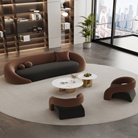Ensemble de canapés en velours OEM ODM pour usage commercial, idéal pour bureaux, réceptions d'invités, négociations, canapé sectionnel en tissu, fabricant pour projets hôteliers