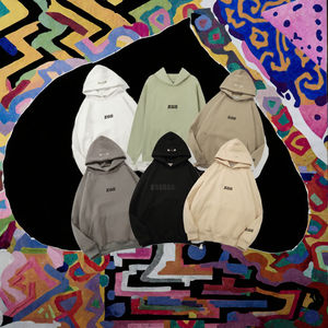 Sudaderas Unisex de Alta Calidad ESS <span class=keywords><strong>Fear</strong></span> de Algodón, Estilo Urbano, Hip Hop, con Estampado de Letras de Dios, Moda Casual - Product Image 2
