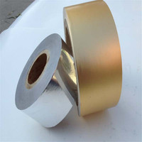 Papier d'aluminium doré gaufré pour doublure intérieure de paquet de cigarettes