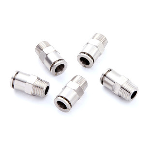 Conector Neumático <span class=keywords><strong>de</strong></span> Latón <span class=keywords><strong>de</strong></span> 6mm 8mm 1/4 <span class=keywords><strong>3</strong></span>/<span class=keywords><strong>8</strong></span> 1/2, Recto, <span class=keywords><strong>de</strong></span> Empuje, <span class=keywords><strong>de</strong></span> Un Toque, Cruzado, en T, Unión, <span class=keywords><strong>Codo</strong></span>, Rápido, para Manguera <span class=keywords><strong>de</strong></span> Aire - Product Image 2