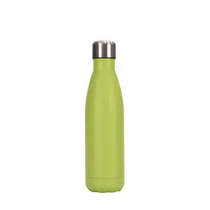 Langlebiger Edelstahl Custom ize Logo Outdoor Wandern Tragbare Wasser flasche