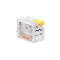 Sertifikasi CE DAQCN 57.04 Relay Elektromagnetik Serbaguna