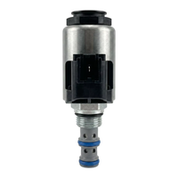 Vanne à cartouche solénoïde hydraulique 27 V CC de qualité industrielle, type à visser, pour systèmes de contrôle de puissance fluide haute pression