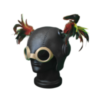 2025 nouveau petit cauchemars pilote Latex masque effrayant Anime Halloween Costume avec Healmet fête visage masque accessoire