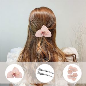 Pinzas de Pelo Metálicas Tipo Pico de Pato para Salón, sin Rastro, con Orificio, 12 Unidades/Bolsa, Venta al por Mayor Personalizada - Product Image 5