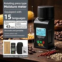 Analyseur d'humidité des céréales, maïs, blé, arachides, grains de café, analyseur de métaux précieux Niton Dxl, 15 langues, 43 variétés, portable