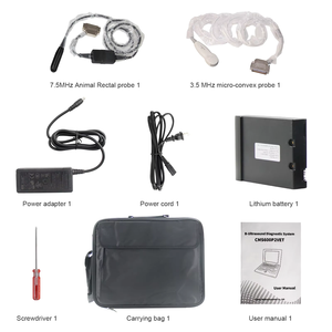 Machine portative CMS600P2-VET d'échographie diagnostique vétérinaire certifiée CE classe II USB rechargeable garantie 1 an chinois - Product Image 6