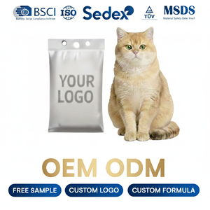 رمل فضلات القطط الممتاز من البنتونيت النشط بالصوديوم للقطط الحساسة، خالٍ من الغبار بنسبة 99%، سريع التكتل، منتجات العناية بالحيوانات الأليفة، تصنيع حسب الطلب (OEM) - Product Image 1