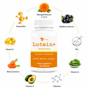 Complément alimentaire OEM Formule Lutéine et Zéaxanthine pour la santé de la vue, capsules de vitamines, 90 unités, pour soutenir la santé oculaire - Product Image 3