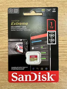 Wholesale SanDisk High Quality And Large Capacity 1TB Micro TF Sd Memory Card 32gb 64gb 128gb For Phone