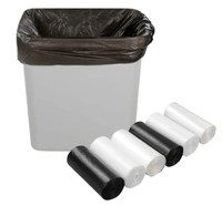Sacs poubelle biodégradables avec rouleau de 25g, pour la fabrication de bavettes