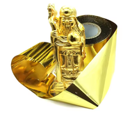 Nouveau Style Top Qualité Rouleau Imitation Feuille D'or Feuille Feuille D'or Rouleaux Pour La Maison Meubles En Métal Artisanat