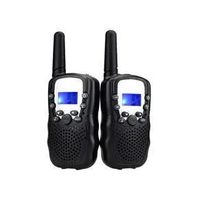 Mini walkie talkie infantil, sem fio longo rang banda única frequência 99 rádio de circuito