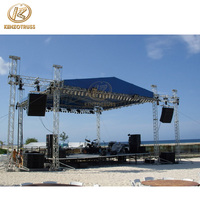 Iluminación profesional Sistema de celosía diseño de línea de celosía con escenario para la venta