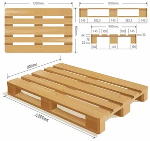 Palettes en bois de qualité Euro EPAL 4 voies 4 voies en aluminium et plastique pour le stockage et la logistique Palette EPAL en stock - Product Image 2
