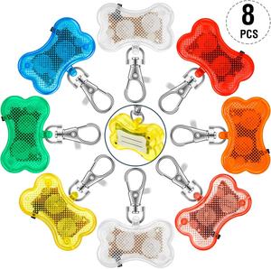 Portachiavi riflettente per riflettori di sicurezza in plastica dura PMMA regalo di promozione - Product Image 5