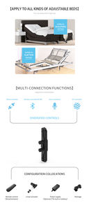 Richmat Atuador Elétrico Duplo de 220v para Cama de Massagem de Luxo - Product Image 4