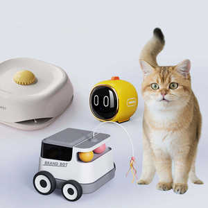 Nuevo Juguete Robótico Inteligente para Mascotas, con Movimiento Automático, Láser, Interactivo y Ecológico para Perros y Gatos - Product Image 3