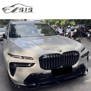 2020-2023 Année ix3 X3 <span class=keywords><strong>X4</strong></span> X5 X7 Abs Matériel Lèvres Avant Pour 3 Série 5 Série <span class=keywords><strong>Toit</strong></span> Spoiler Pare-chocs Brillant Noir Splitter Pièces <span class=keywords><strong>De</strong></span> Voiture - Product Image 6