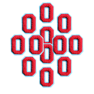 Bán Buôn Sản Xuất Thư Nhỏ Thêu Các Bản Vá Lỗi Đầy Màu Sắc Tiếng Anh Thư Tự Làm Vải Phụ Kiện Huy Hiệu Tùy Chỉnh Chenille Vá - Product Image 5