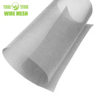 SUS 304 316 Woven Wire Mesh Net Screen 20-600 Micron Stainless Steel Wire Mesh Rolls For Filter