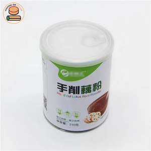 ผง<span class=keywords><strong>มะพร้าว</strong></span> Cacao ผงรากบัวอุปกรณ์บรรจุภัณฑ์อาหารหลอดกระดาษประทับตราสามารถกล่องสำหรับใส่ชาที่ออกแบบอย่างสวยงาม - Product Image 2