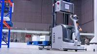 Robot intelligent Geek + AGV Chariot élévateur autonome pour automatisation logistique Robot d'entrepôt d'usine