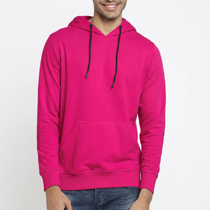 Sudadera con Capucha para Hombre, Diseño Moderno, Color Sólido, Lavada, Estilo Cuadrado, Cortavientos, Transpirable, para Invierno, con Bolsillo - Product Image 1