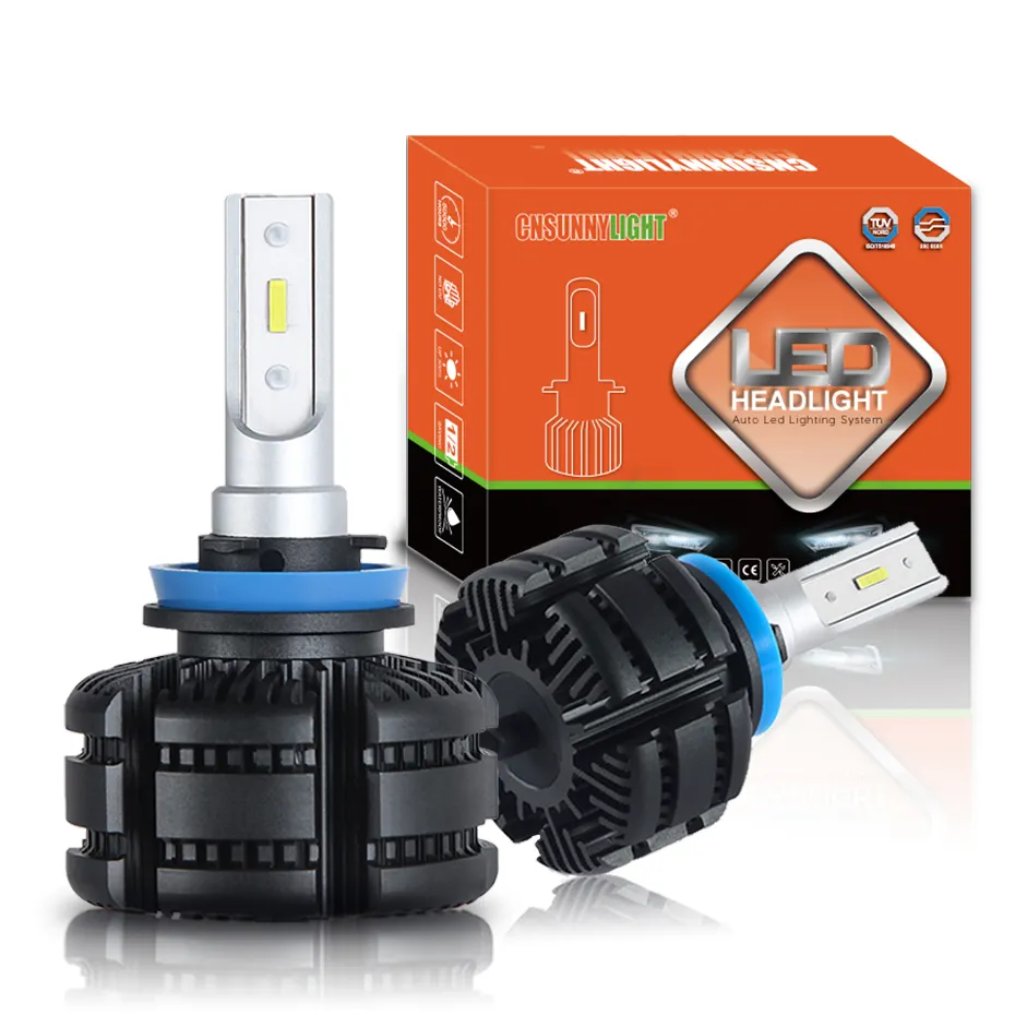 Car Focos LED Lampa das Faros Auto Lighting System 7200Lm Scheinwerfer H11 Luces LED 9005 9006 für Halogen Nebels chein werfer Mobil Motor LED