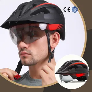 HONORTOUR 2023 Casque de sport cycliste hommes femmes CE CPSC certifié Casque de vélo Casque de sécurité pour adultes avec lumière