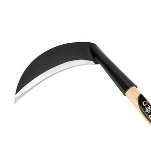 Hoz de Jardín Kyushu de 52 cm, Herramienta Agrícola de Acero al Manganeso para Cosechar Maíz, Arroz y Trigo - Product Image 3