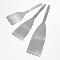 Lames de grattoir en acier inoxydable pour démontage de pare-brise 10 12 14 pouces, outil de dépose d'adhésif pour verre automobile pour coupe-verre électrique