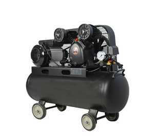 Nouveau design, excellent <span class=keywords><strong>compresseur</strong></span> d'air à courroie à 2 cylindres, <span class=keywords><strong>silencieux</strong></span>, portable, <span class=keywords><strong>100</strong></span> <span class=keywords><strong>litres</strong></span>, pistons - Product Image 4