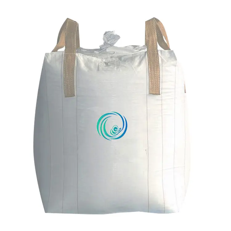 Polypropylene Plain bottom fully loops Chemical PP Jumbo Bags Flexible Intermediate Bulk Container Liner Bags Tonne bag package