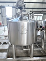 Nouveau modèle Réservoir de mélange de miel en acier inoxydable 1000L- 5000L avec réservoir de mélange de sirop/confiture 20 tr/min