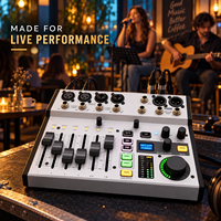 Console de mixage numérique Flow8 avec Bluetooth, mini mixeur audio numérique pour studio à domicile, enregistrement, podcast et streaming