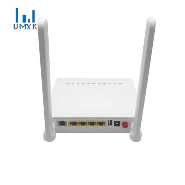 NEW GPON ONU XPON ONT Gm220-S 1GE+3FE LAN + 2.4G WIFI ONU GEPON ONU Fiber  ONT for FTTH Similar to EG8141A5 F660