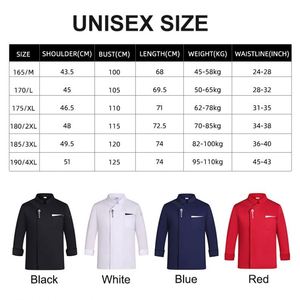 <b>Coat</b> Wearing Uniform Restaurant <b>Long</b> Sleeve Kitchen Work Jacket for <b>Men</b> Customized Chef Clothes Suit - Product Image 2