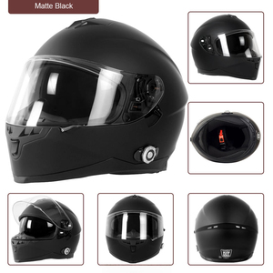 Casco de motocicleta de Material ABS estándar BM22 ECE con 1000M inalámbrico para intercomunicador Bluetooth accesorios de nueva condición - Product Image 2