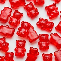 Aanpasbare Witte Perzik Vitamine C Fruitensap Gummies Immuunondersteuning Dagelijkse Snack in Zakje