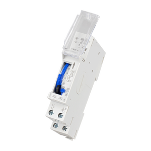 QJC carril DIN de alta calidad 220VAC 24 horas giratorio eléctrico analógico mecánico apagado automático SUL180A interruptor de temporizador de 15 minutos - Product Image 2