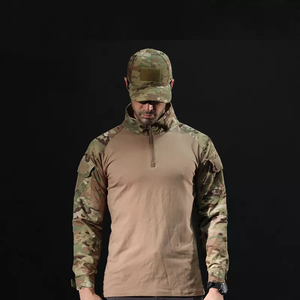 T-shirts Tactiques <span class=keywords><strong>de</strong></span> Sport Décontractés pour Hommes, Uniformes <span class=keywords><strong>de</strong></span> <span class=keywords><strong>Chasse</strong></span>, d'Escalade et <span class=keywords><strong>de</strong></span> Pêche en Plein Air - Product Image 6