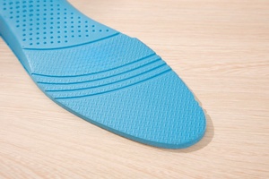 Semelles intérieures sportives en EVA personnalisées pour femmes, fabriquées en usine, avec dessus en coton doux, respirantes, amortissantes, durables et offrant un excellent soutien. - Product Image 3