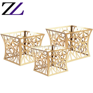 Talheres Para Buffet Table Decor Decorative Catering Risers Stand <strong>Plates</strong> Bowl Gold Sweet Food Display Buffet Wire Dessert <strong>Rack</strong> - Product Image 1