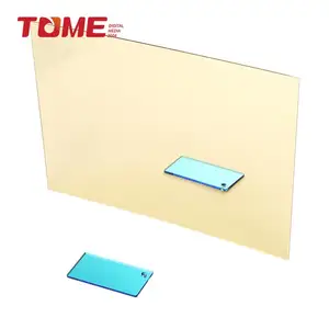 1-12 mét 2 mét Độ dày dính gương đúc tấm Acrylic Rose Gold 100% Virgin Methyl methacrylate linh hoạt