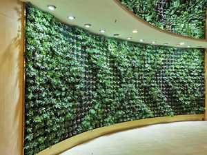 Green Wall Flower <b>Planter</b> Vertical Garden Hanging Plant Pot PP <b>Plastic</b> Modular Green Wall <b>Planter</b> for Home Hotel Mall - Product Image 4